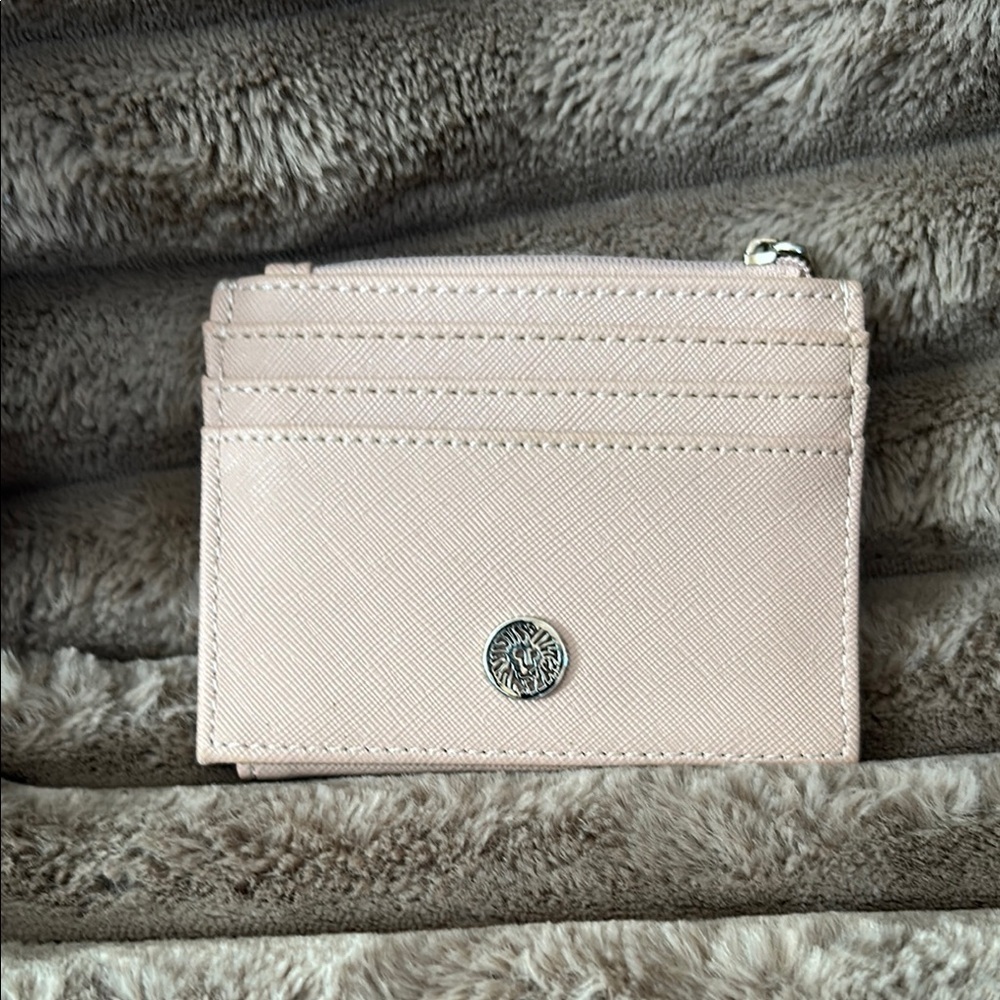 Anne Klein Elegant Pink Card Holder